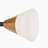 Neydi 2 - Light Dimmable Gold/Black LED Wallchiere