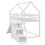 Lit simple mezzanine ou superposé avec glissade et escalier-1291138308