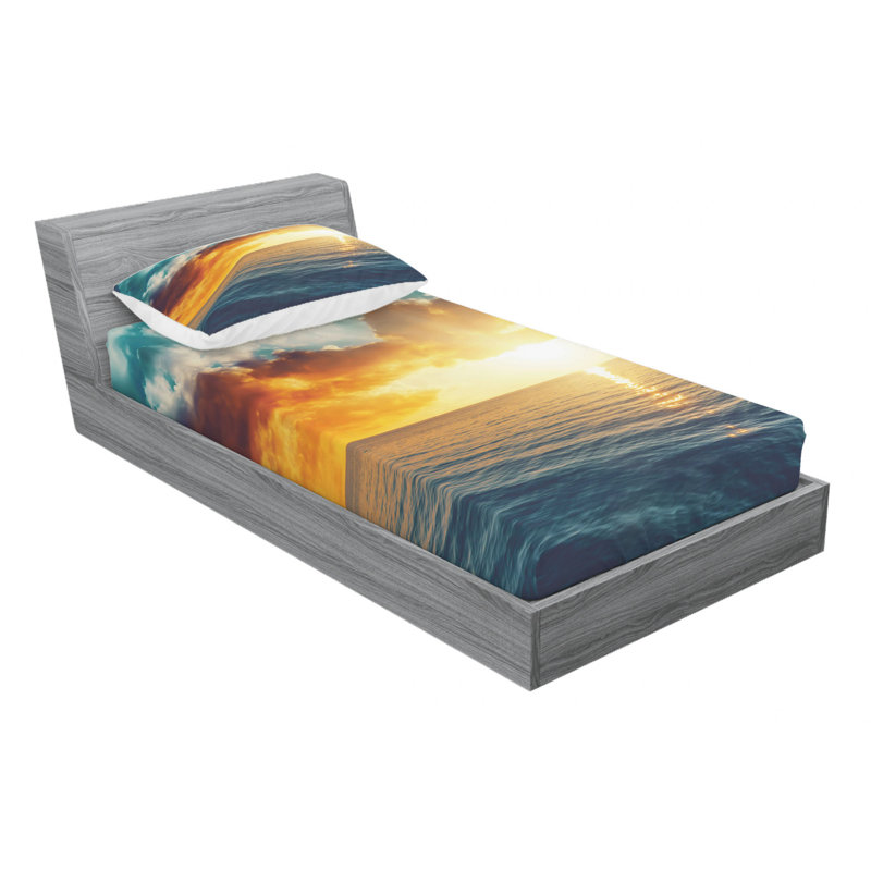 Microfiber Sheet Set, Twin XL Sheet Set with Pillowcase