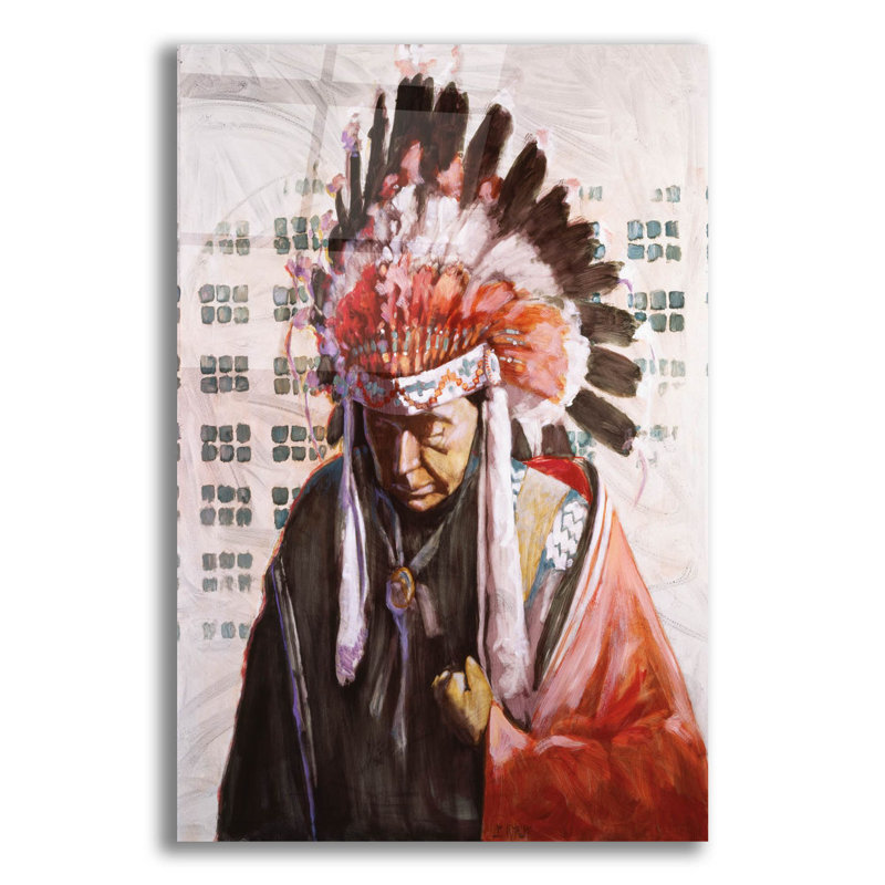 Union Rustic 'Tone-Kei 3' By J. E. Knauf, Acrylic Glass Wall Art, H 24 po x l 16 po x P 0,2 po