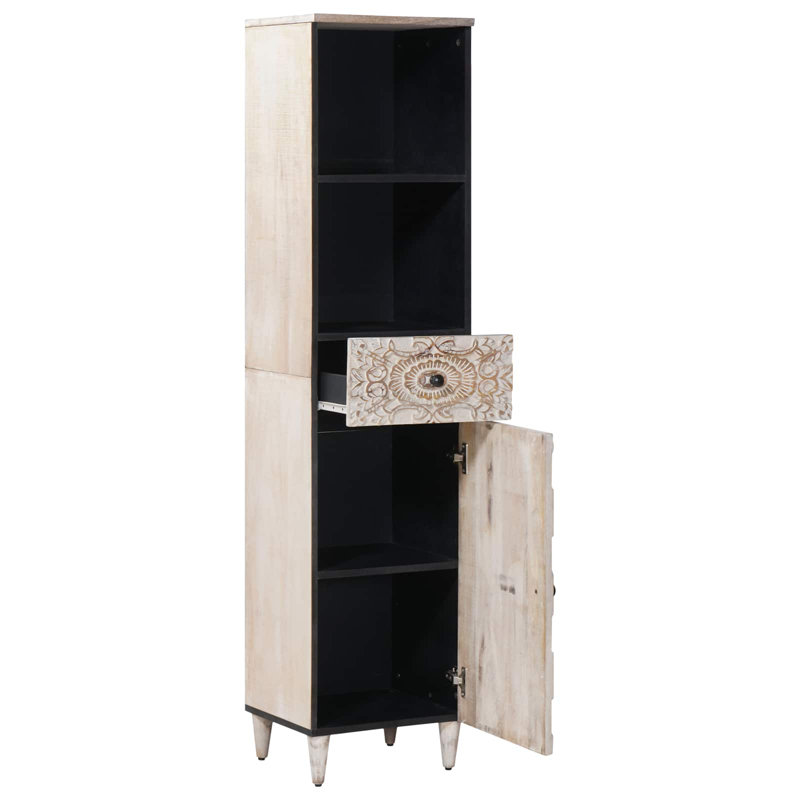 Solid Wood Bathroom Cabinet