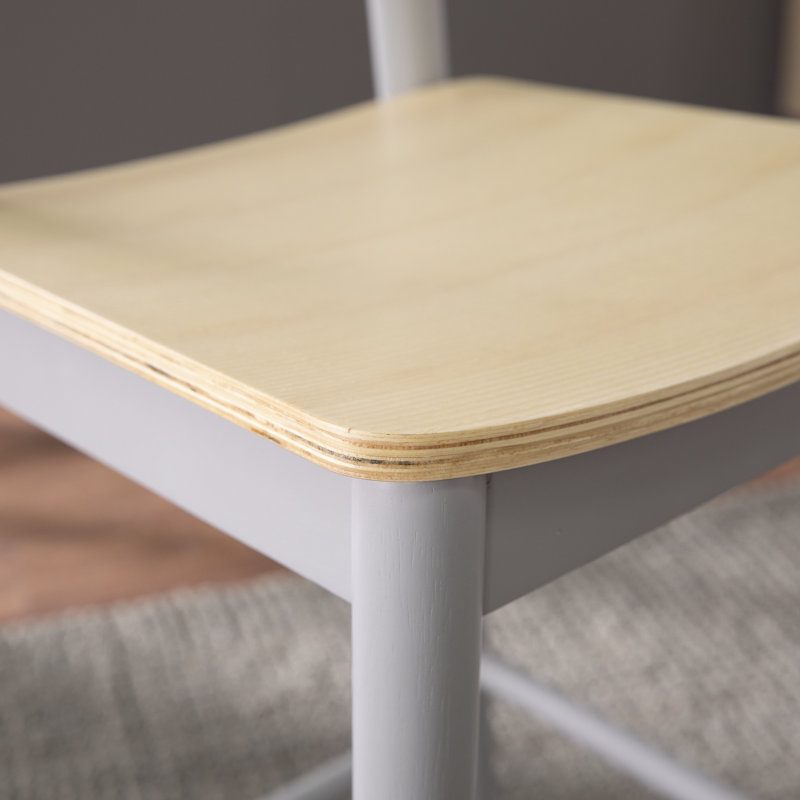 Samra Counter Stool with Solid Wood Frame, Counter Stool (25.5” Seat Height)