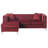 Cannella Upholstered L-Shaped Sectional Reversible-466450479