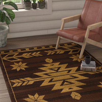 Tapis brun Sayre