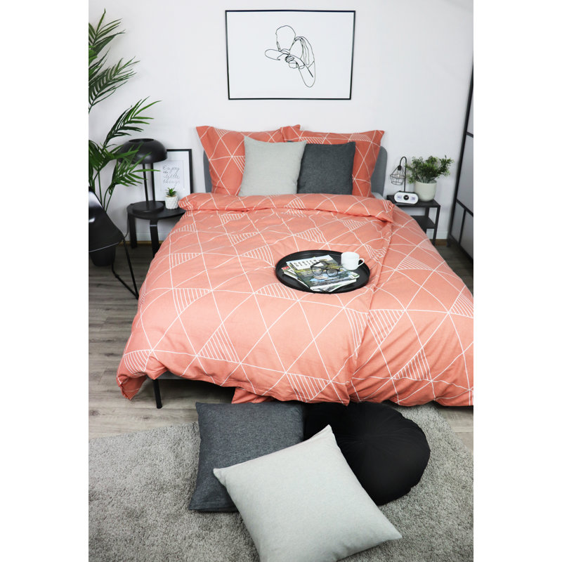 Corrigan Studio Patrick Geometric Shapes Duvet Cover Set with Pillowcases