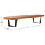 Banc de jardin en bois d'acacia massif Eslee-729610292