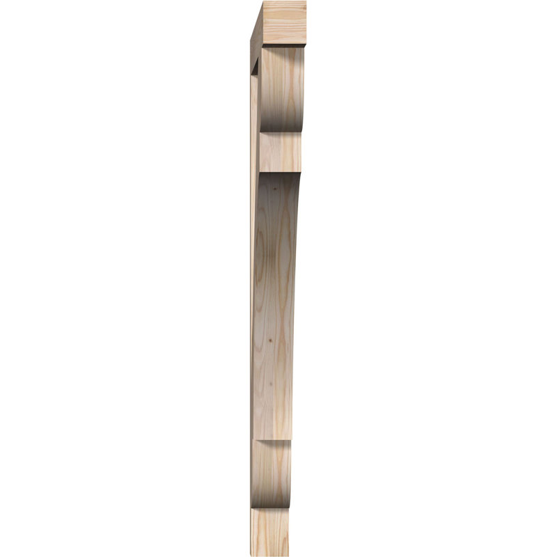 Support de bloc olympique, H 48 po x P 42 po, Sapin Douglas de 3 1/2 po (lisse)
