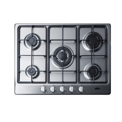 Summit Appliance 24" Gas 5 Burner Cooktop