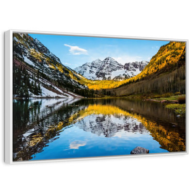 Scène de montagne Maroon Bells