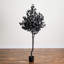 Arbre d'érable artificiel pré-éclairé avec 240 lumières DEL orange et mauves-709534733