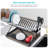 Home Zone Living Foldable X-Frame Dish Drying Rack with Drip Tray and Utensil Caddy