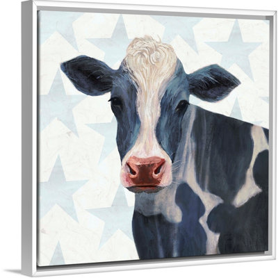 «Patriotic Farm I», art mural sur toile