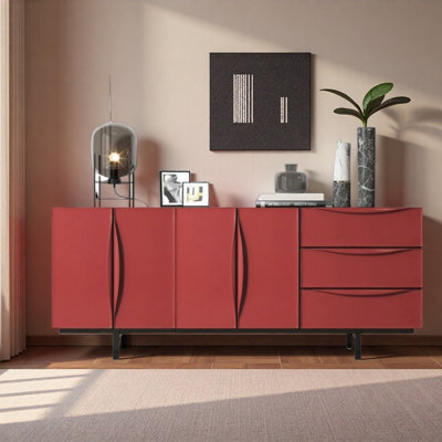 Buffet rouge Creative