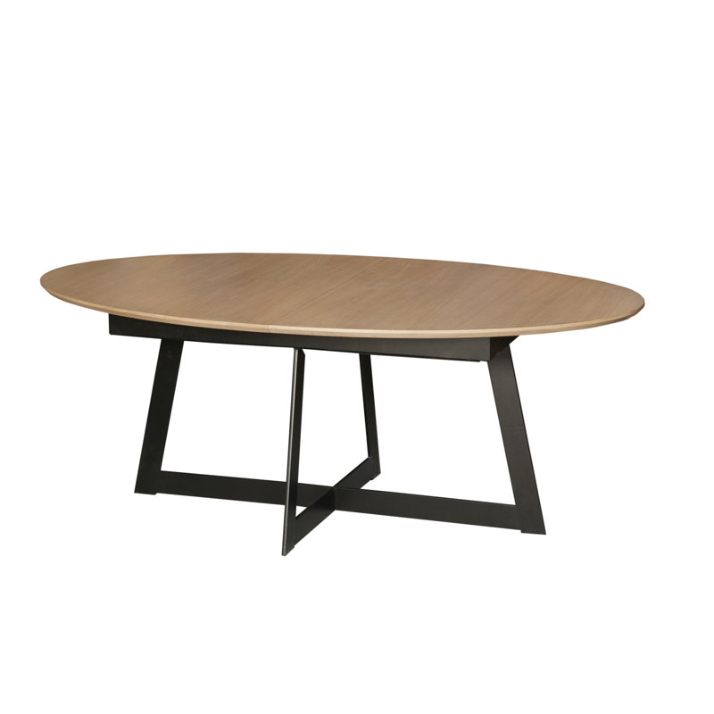 Oval Dining Table, 47.24" W x 78.74" - 110.4" L