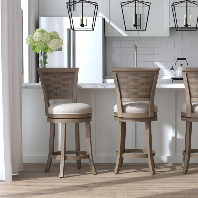 Tabouret de bar et de comptoir pivotant Lantz, Tabouret de comptoir (assise de 26 po de hauteur)
