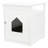 TRIXIE Litter Box Enclosure Hide Litter Boxes Storage Drawer Indoor Cat Home, Accent Table-50170812