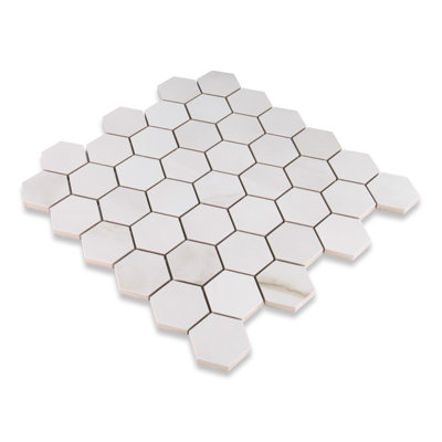 Carreau de mosaïque murale en porcelaine 2 po x 2 po
