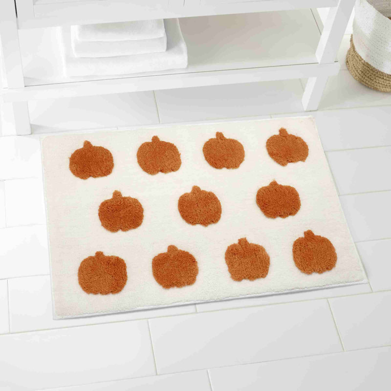  Allover Pumpkins Halloween Rug