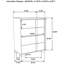 Commode 4 tiroirs