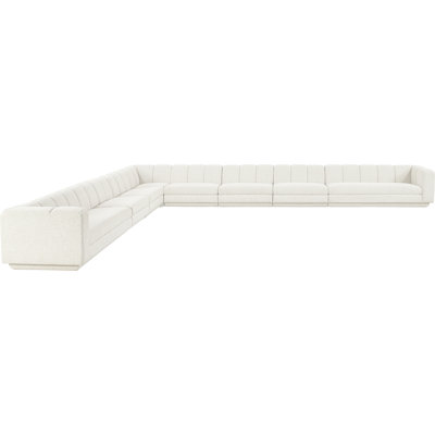 Landis Fabric Upholstered 8Pc. Modular Sectional