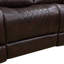 Causeuse inclinable électrique avec ports USB / console de rangement 74,5 po Deauville