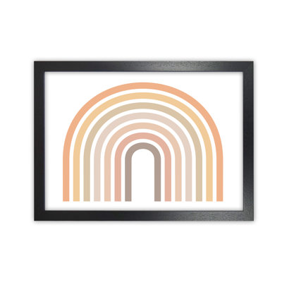 Muted Rainbow Horizontal Original - Print