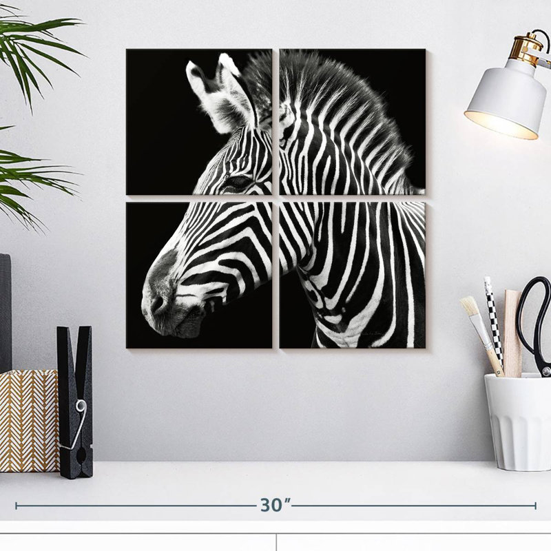 Brampt Zebra Stripes Pattern III, 18" H x 18" W