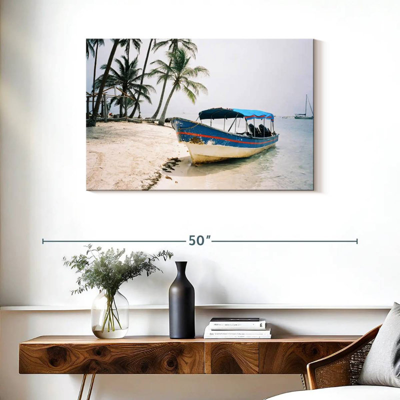 Mehar Fishing Boat In Panama, 24" H x 36" W