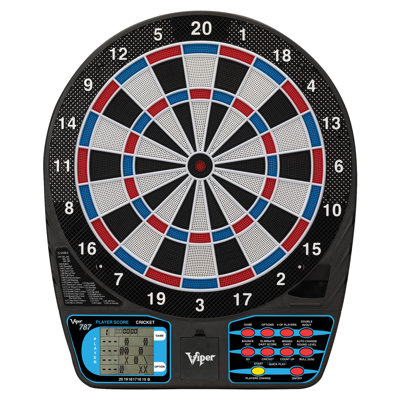 787 Electronic Dartboard with Darts