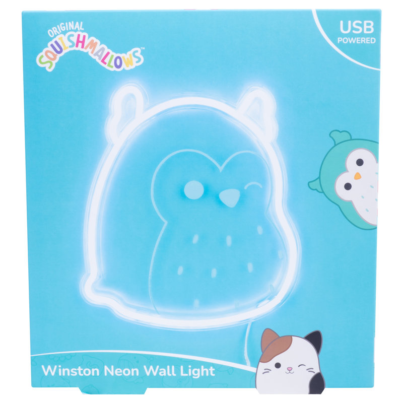 Squishmallows Winston Neon Wall Light 22.5" LED Sign