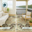 Tapis ikat intérieur / extérieur lavable à la machine Chantille ACN2614-1004354894-1004354928