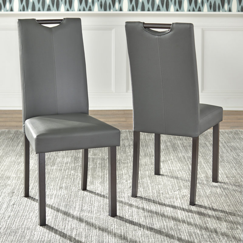 Cox 6 - Person Four Leg Dining Set, Grey