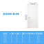 Primed Slab Door 3-Panelled Solid Core Wood Standard Door for Pantry Doors-130377074