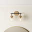 Dion 2 Light Transparent Dimmable Vanity Light