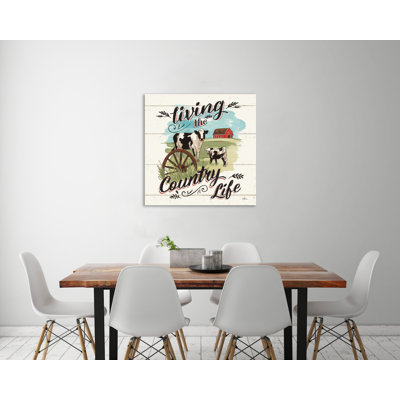 «Farm Life II Country», toile tendue par Janelle Penner