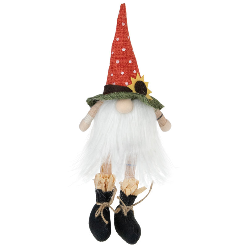 Figurine gnome de table 11 po