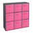 Black/Dark Pink