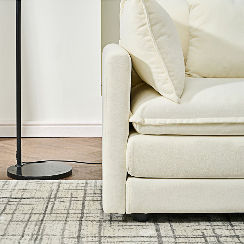 Modular Combination Sofa, White