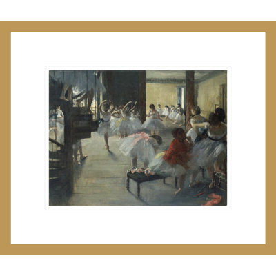 «The Dance Class» par Edgar Degas, impression giclée sur cadre