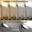 68.9" Rotating Floor Lamp with Remote Control and Touch Control