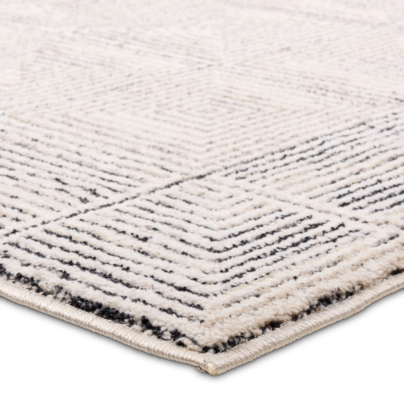 Vibe by Union Rustic Quadrant Powerloomed Area Rug, Rectangle 8'6" x 11'6"