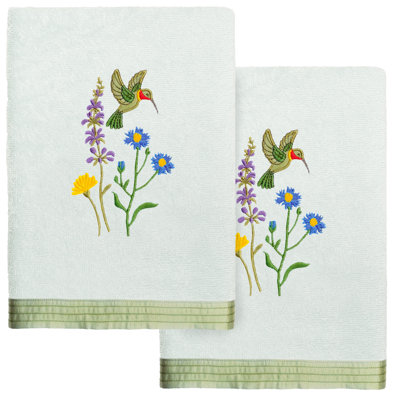 100% Turkish Cotton HADA Embellished Hand Towel