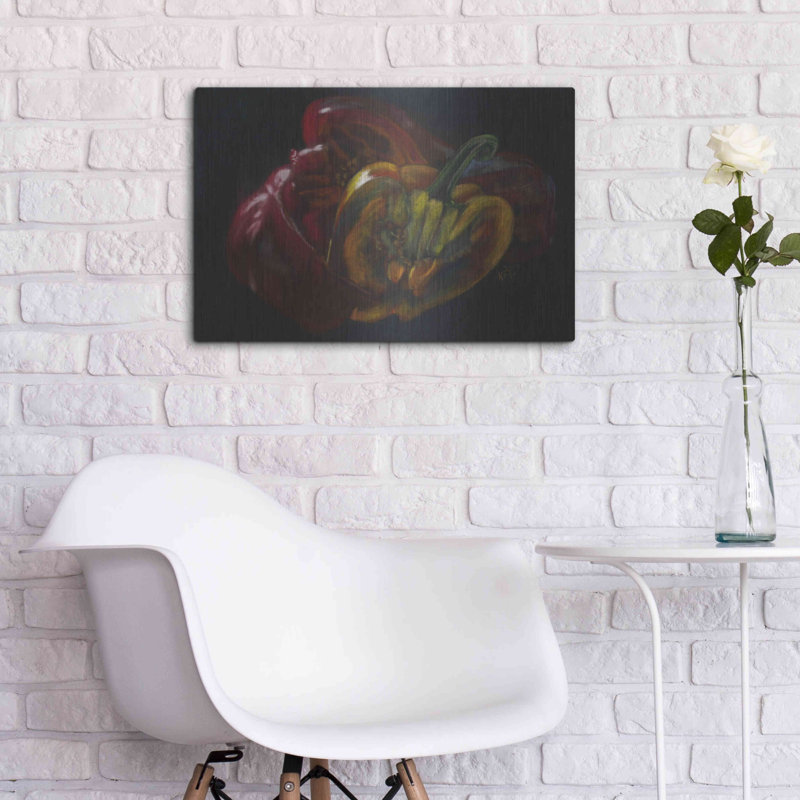 «Savory Peppers» par Barbara Keith, H 16 po x l 24 po