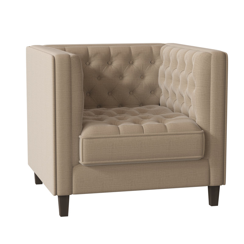 Jess Upholstered Armchair, Tess Sisal, Mossy Gray