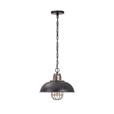 Barthelemy 1-Light Farmhouse Pendant Light