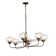 Nola 6 - Light Unique/Statement Classic/Traditional Chandelier