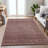 Machine Washable Indoor/Outdoor Colman ACN2150 Striped Rug-1054845347