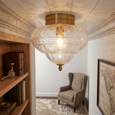 Plafonnier encastré 1 lumière Brinley