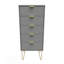 Fully Assembled Alcibades 5 - Drawer Chest of Drawers-1519424716