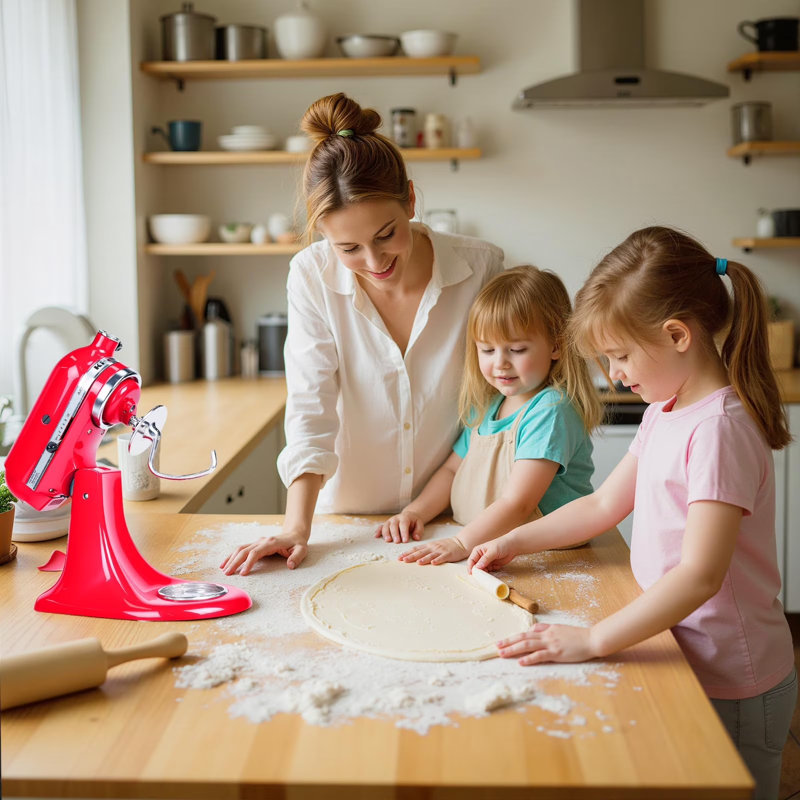 PQPO Stainless Steel Dough Hook Attachment Compatible with KitchenAid 4.5-5 Quart Tilt-Head Stand Mixer, Efficient Kneading for Bread, Pasta, Pizza,Rustproof & Dishwasher Safe